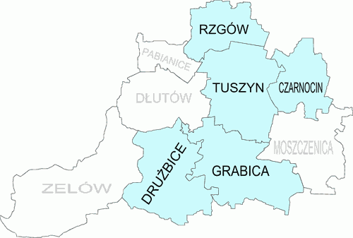 Mapa regionu